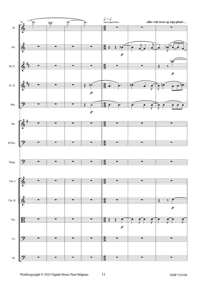 van Dal-Kleijne - Lemniscate for Chamber Orchestra