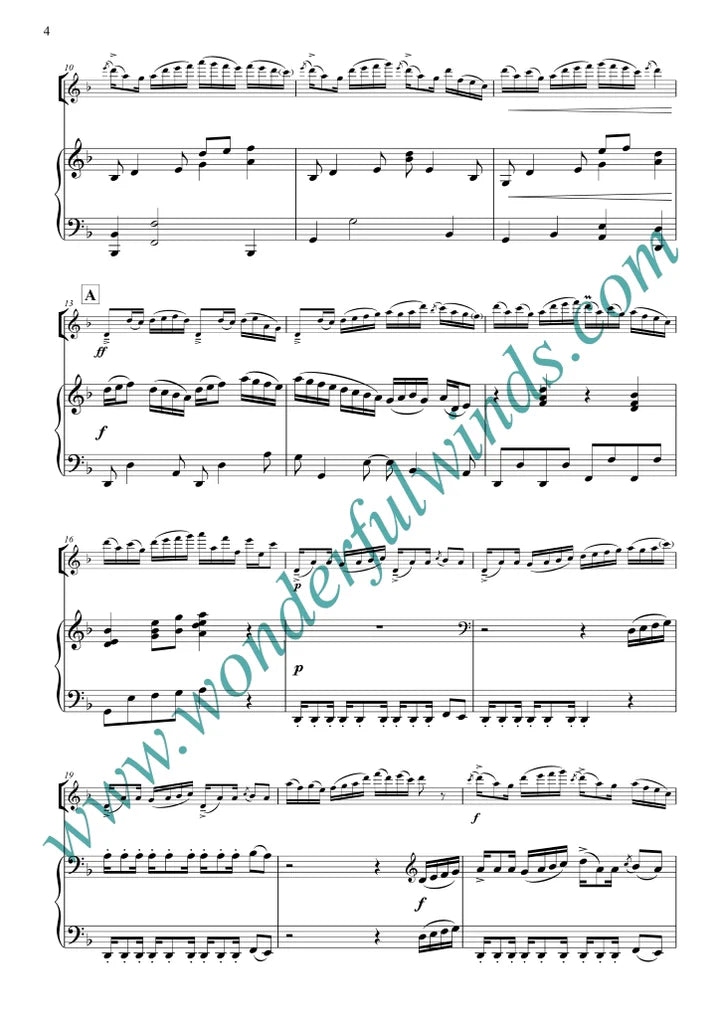 Kopetz, P. Leprechaun - for flute and piano - digital download