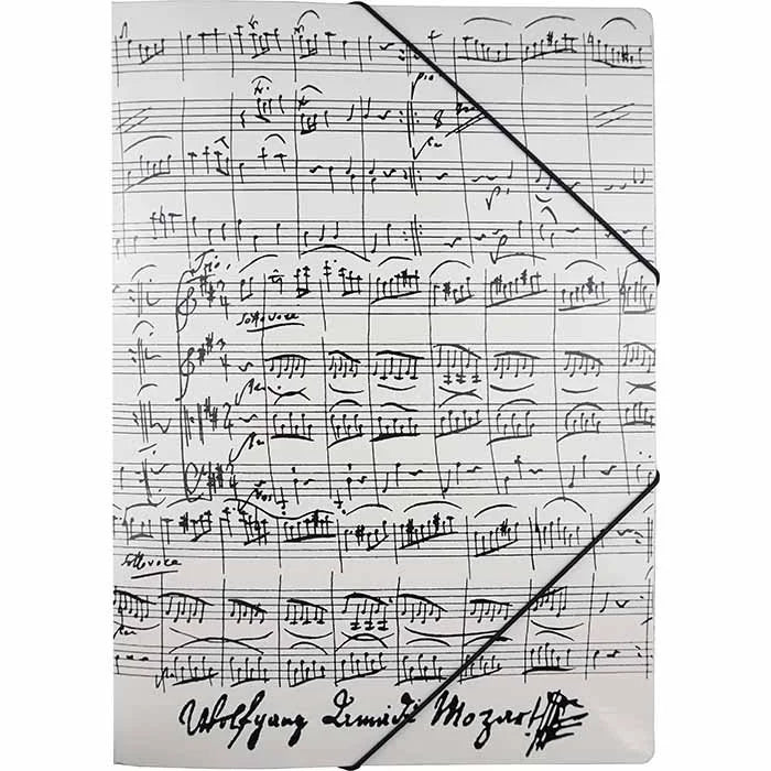 Music Folder (Mozart White)
