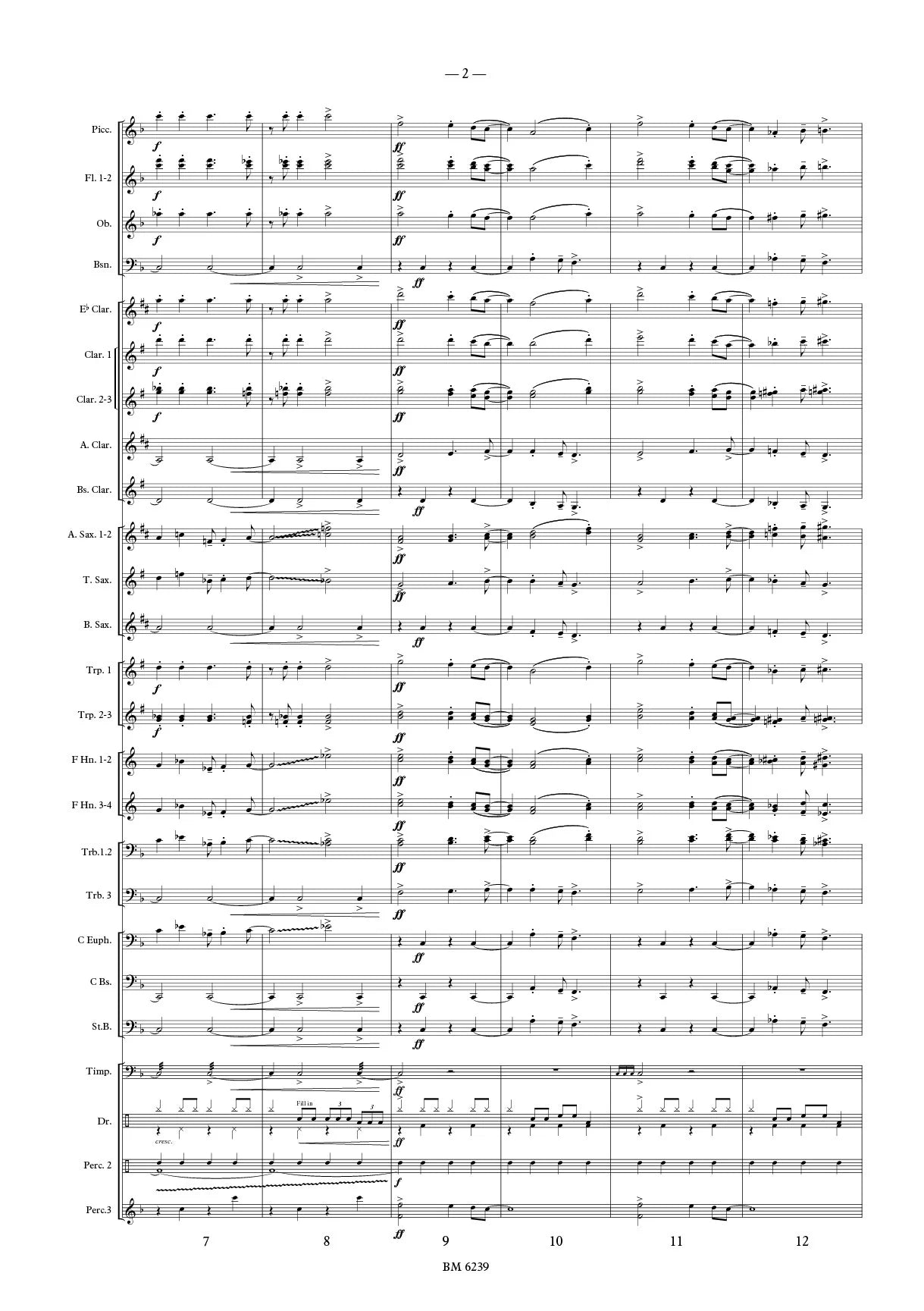 Fukuda - Jingle Bells in Swing for Wind Band