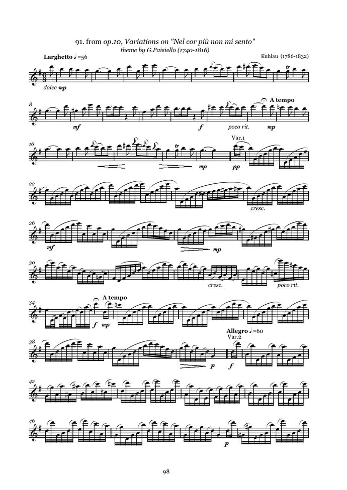Fluteworthy - 99 Solos and Studies for Flute - Digital Edition