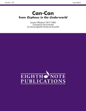 Offenbach Jacques- Can-Can from Orpheus in Underworld Flex Woodwind Ensemble
