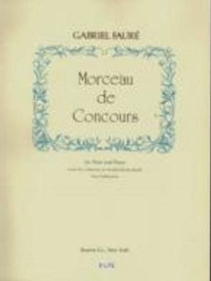 Faure -Morceau de Concours for Flute and Piano