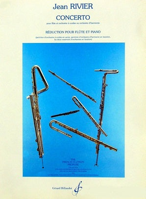 Rivier, J - Concerto Pour Flute for flute and piano