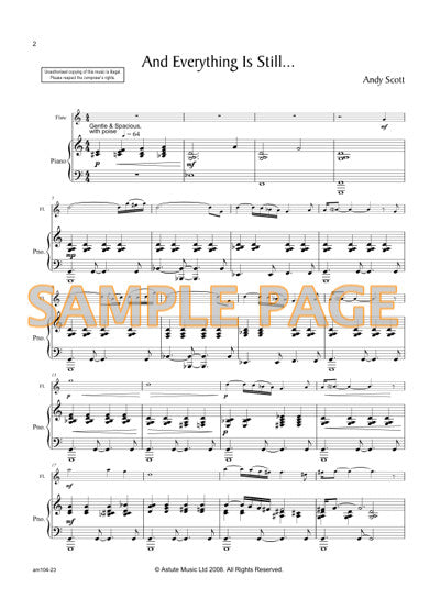 Scott, Andy - And Everything is Still... (flute & piano) (Astute Music)