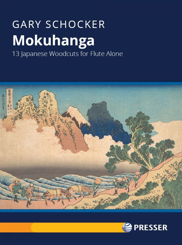Schocker Gary - Mokuhanga 13 Japanese Woodcuts for Flute Alone