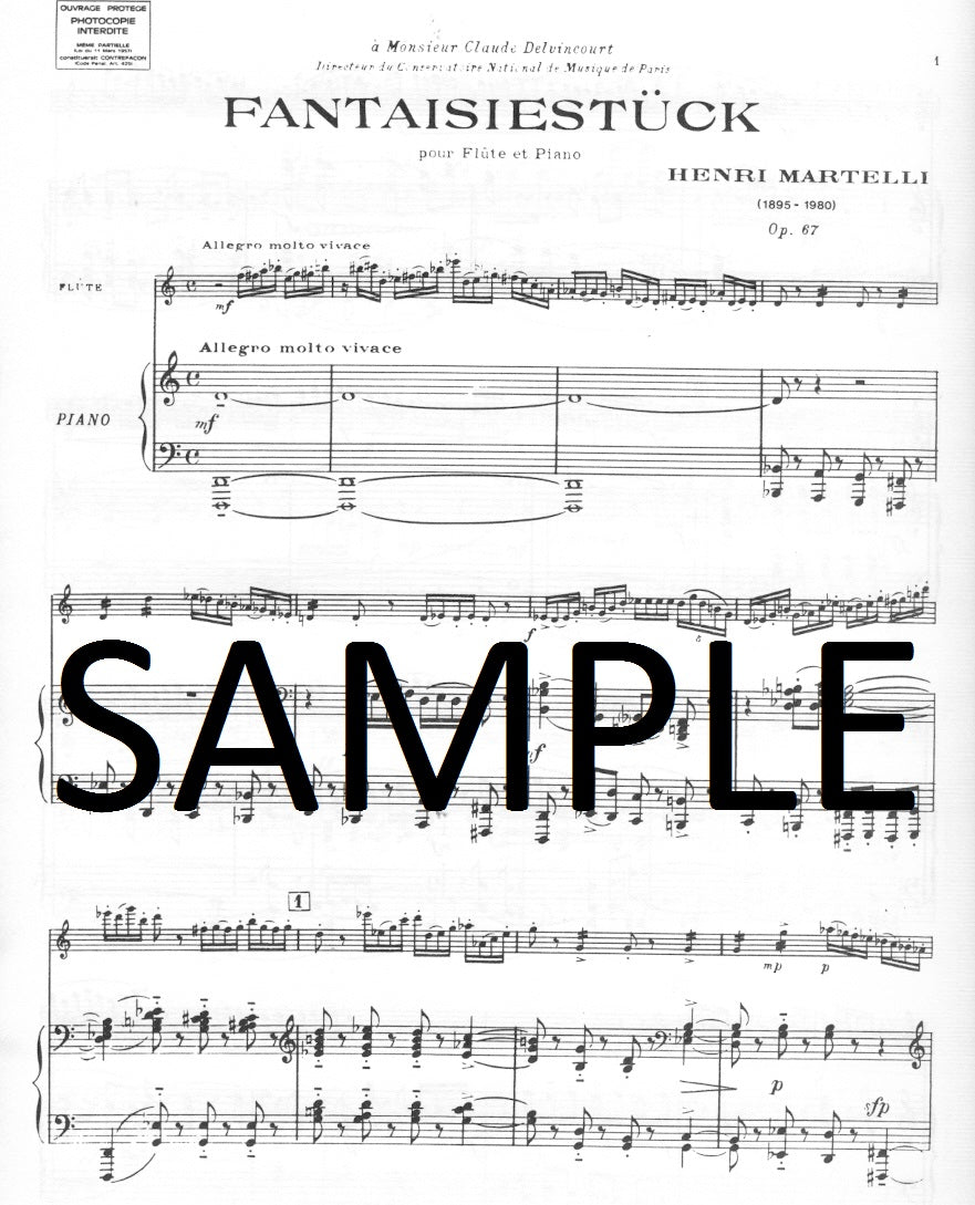 Martelli, Henri - Fantaisestuck