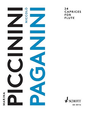 Paganini - 24 Caprices for Flute (Schott)