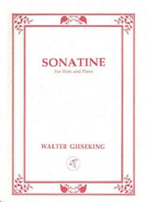 Giesking, W - Sonatine in e minor Fl Pno