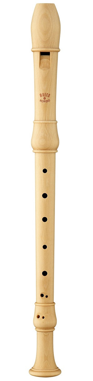 Moeck 2300 Rondo Alto/Treble Recorder, Double Holes, Maple