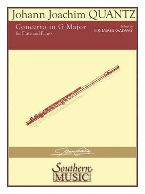 Concerto in G Major - Quantz (Galway ed.) (Southern Music) Flute and Piano