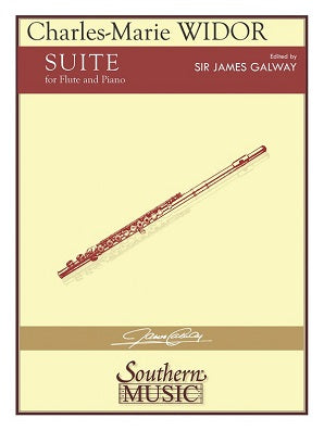 Widor Suite Op. 34 for Flute and Piano (Southern Ed Galway)