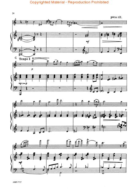 Taktakishvili, O - Sonata For Flute