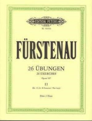 Furstenau - Ubungen fur die flote Op. 107 Bk 2 (Peters)
