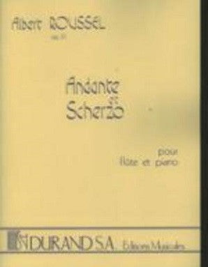 Roussel - Andante et Scherzo Op. 51 for Flute and Piano (Durand)