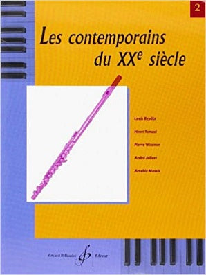 Les Contemporains Ecrivent pour les Instruments a Vent Flûte 2