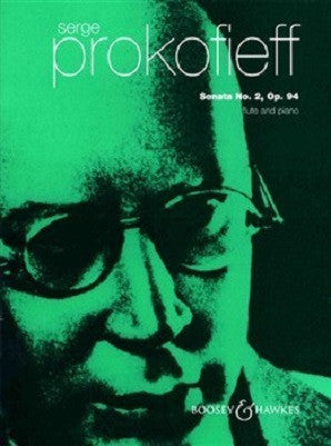 Prokofiev ,Serge: Sonata No. 2 Op. 94 (Flute And Piano) (Boosey&Hawkes)