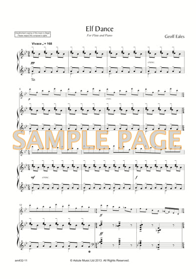 Eales , Geoff - Elf Dance (flute & piano)