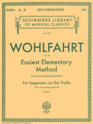 Wohlfhart- Easiest Elementary Method Op. 38
