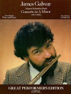 Bach- Concerto in A minor BWV 1056 (Galway) (Schirmer)