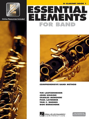 Essential Elements for Band Clarinet - Book 1 with EEi