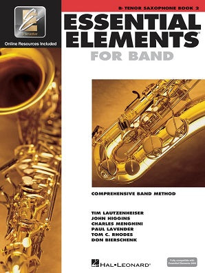 Essential Elements for Band - Book 2 with EEi Bb Tenor Saxophone
