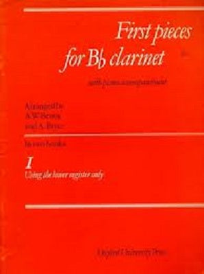 Benoy, Bryce - First Pieces for clarinet Bk 1