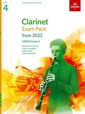 ABRSM Clarinet Exam Pack from 2022 Grade 4