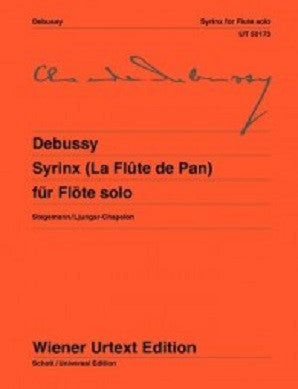 Debussy - Syrinx (La Flute de Pan) for flute solo (Wiener urtext)