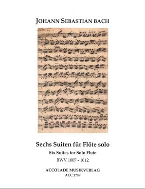 6 Suiten für Flöte solo BWV 1007 - 1012 (Originally for Cello)