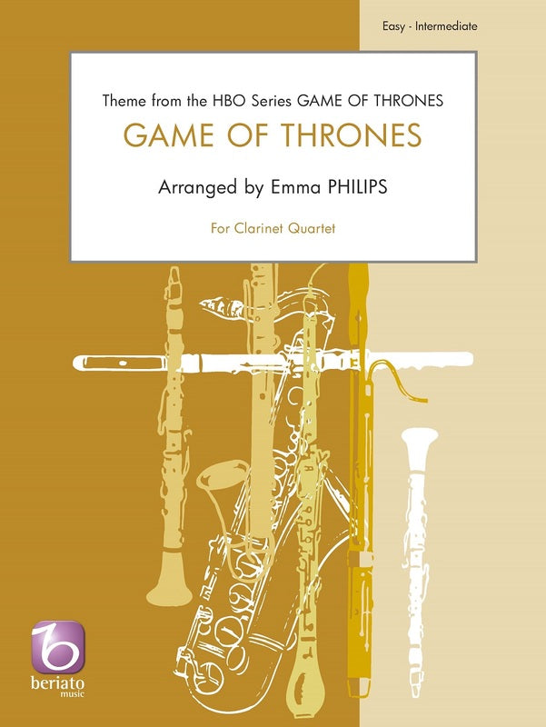 Game of Thrones for Clarinet quartet