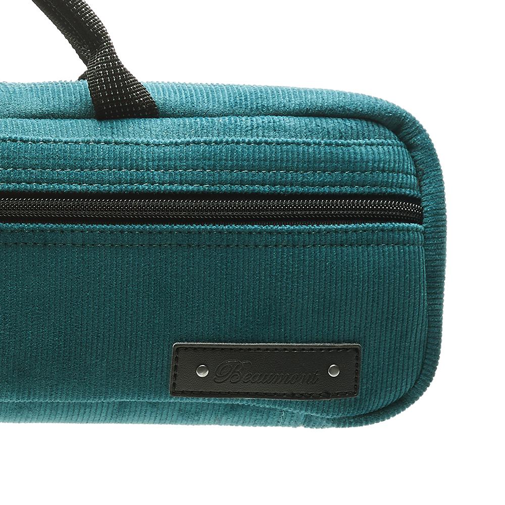 C/B - Foot Flute Bag - Teal Corduroy
