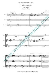 Damaré, E. - La Tourterelle (The Wren), Fantaisie/Polka Digital Download