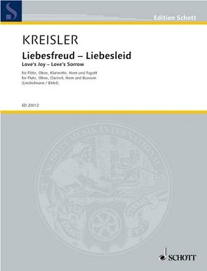Kreisler, Fritz - Liebesleid from the Old Viennese dance tunes