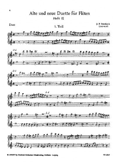 Old and new duets Vol 2 for 2 flutes