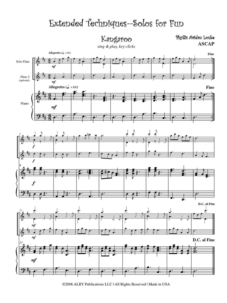 Louke - Extended Techniques - Solos for Fun!