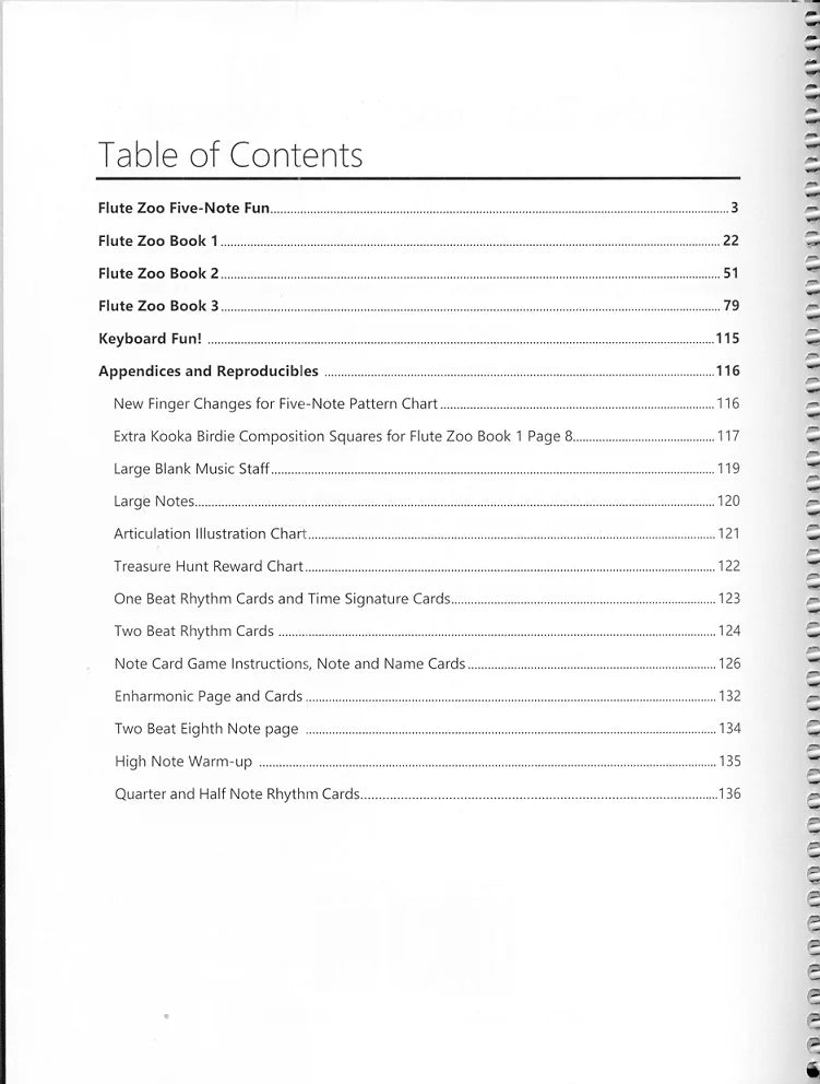 Blocki - Flute Zoo Teachers Manual