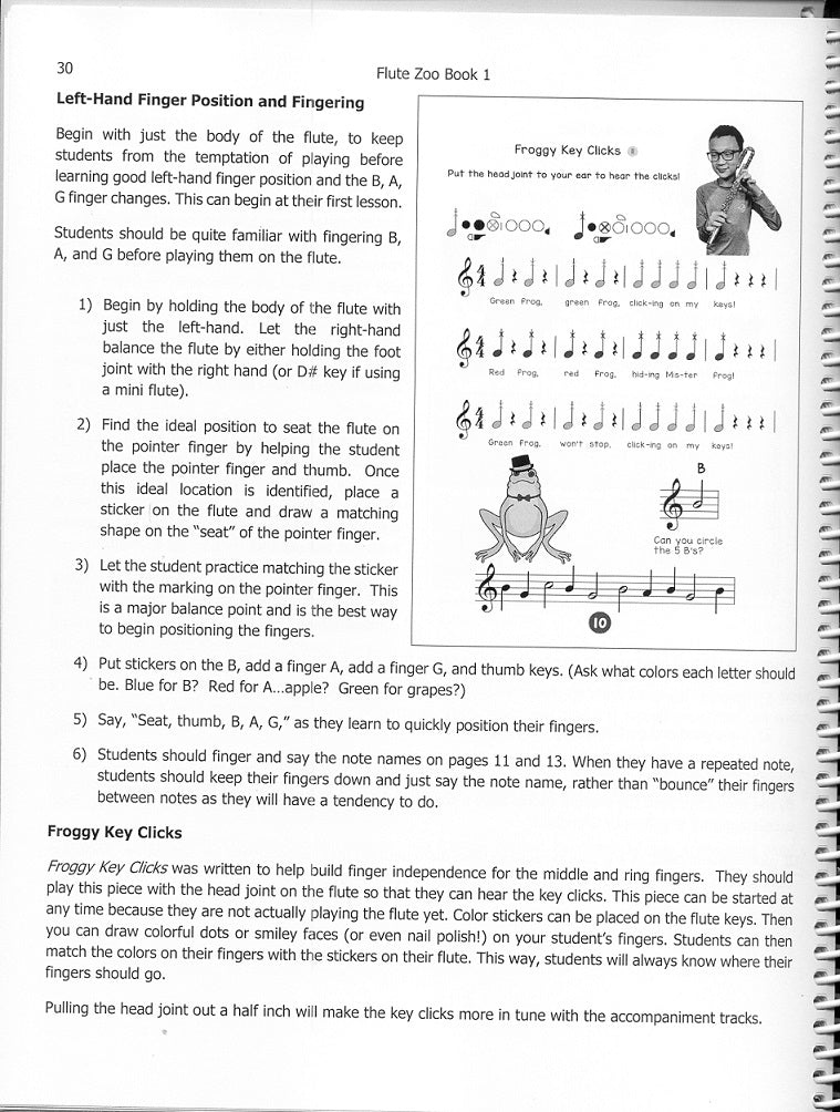Blocki Flute Zoo Teachers Manual Syrinx Music