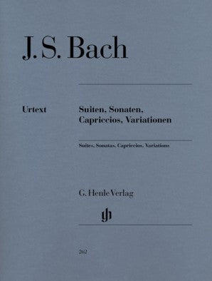 Bach, Johann Sebastian - Suites Sonatas Capriccios & Variations Piano Solo