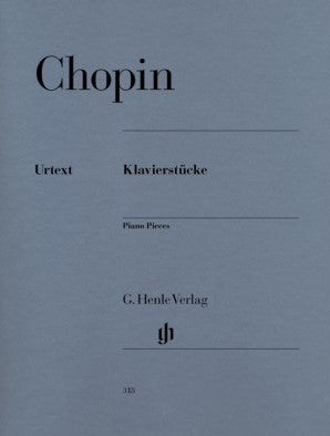 Chopin Frederic -Chopin Piano Pieces Urtext edition