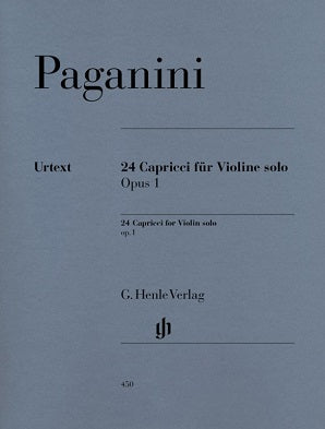 Paganini -  24 Capricci op. 1