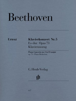Beethoven, Ludwig van - Concerto for Piano and Orchestra No 5 Op 73 2P4H