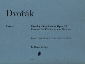 Dvorak Antonin - Dumky Piano Trio Op 90 version for Piano 4 Hands