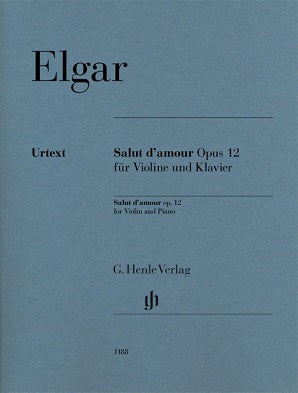 Elgar - Salut d'amour Op. 12 for Violin and Piano