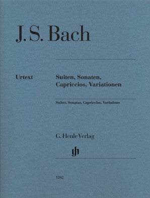 Bach, Johann Sebastian - Suites Sonatas Capriccios and Variations Piano