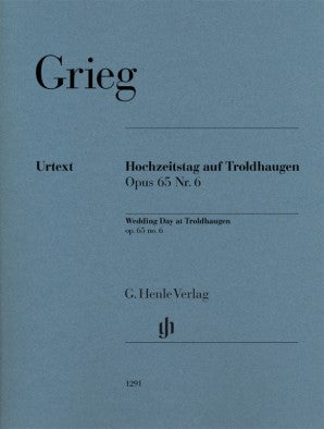 Grieg Edvard - Wedding Day at Troldhaugen Op 65 No 2 Piano Solo