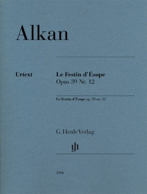 Alkan, Charles Valentin,- Le Festin D'Esope Op 39 No 12 Piano Solo