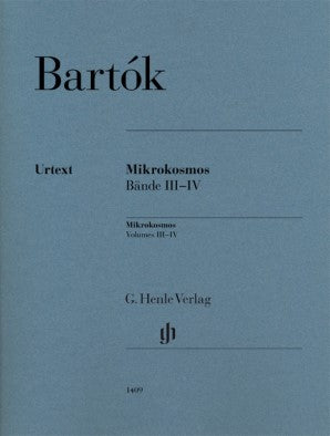 Bartok, Bela - Mikrokosmos Volumes III-IV Piano Solo