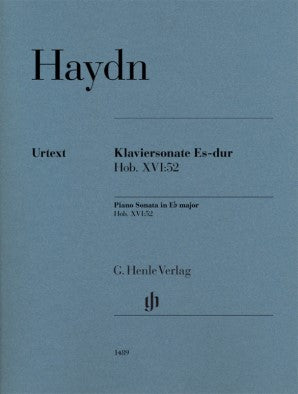 Haydn Joseph -Haydn Piano Sonata E Flat Major Hob XVI:52
