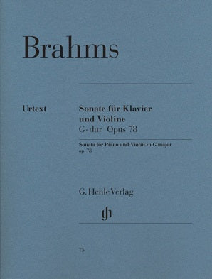 Brahms - Sonata for Piano and Violin in G major Op. 78